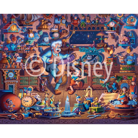 Pinocchio Dreams Come True 500 Piece Jigsaw Puzzle Disney x Dowdle