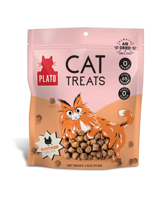 Plato Cat Grain Free Air Dried Treat Chicken 2.5oz