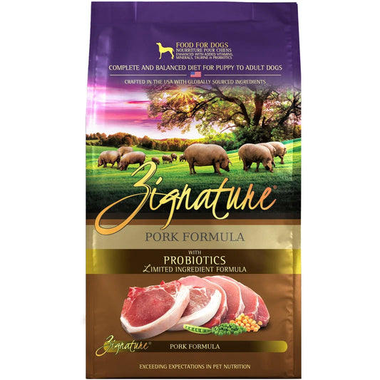 Pork Formula Dry Dog Food by Zignature