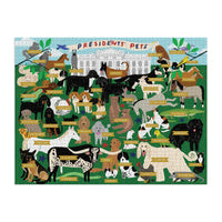Presidents' Pets 2000 Piece Jigsaw Puzzle Galison