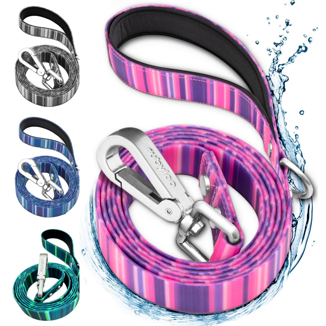 Waterproof Dog Leash Washable Stink-Proof 🐾 - Purrfect Pet Kingdom