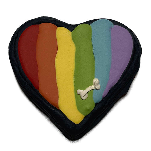 Dog Treats: Pride Heart Dog Cookie for Royal Dog Rewards - premium dog treat from Purrfect Pet Kingdom