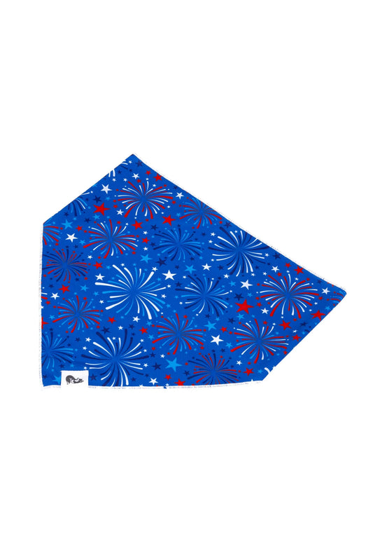Dog Bandana Patriotic USA American Flag Stars Stripes ✅