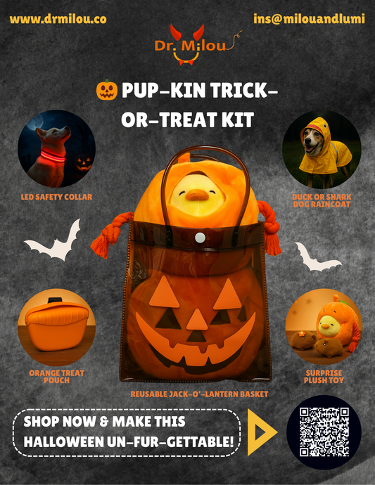 🎃 Pup-kin Trick-or-Treat Kit by Milou & Lumi™ - Purrfect Pet Kingdom