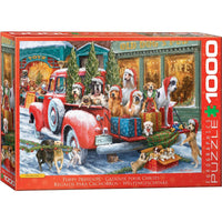 Puppy Presents 1000 Piece Jigsaw Puzzle Eurographics