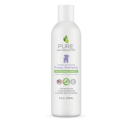 Organic Tearless Puppy Shampoo for Soft and Healthy Fur Coa