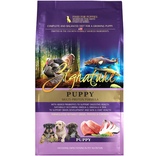 Zignature Puppy Formula Grain Free Dry Dog Food for Growing Pups