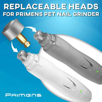 Primens Professional Dog Nail Grinder Replacement Head Pack
