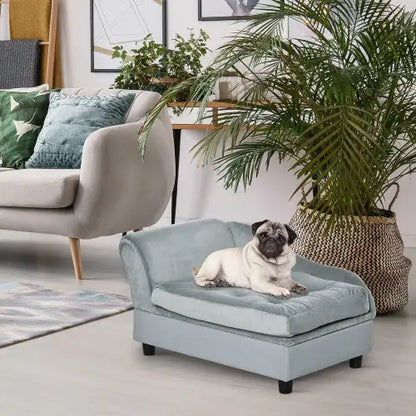Luxury Small Dog Bed Hidden Storage Compartment 🛏️