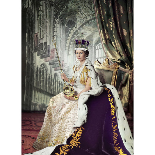 Queen Elizabeth II 1000 Piece Jigsaw Puzzle Eurographics