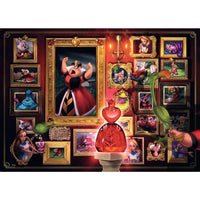 Queen of Hearts "Disney Villainous" 1000 Piece Jigsaw Puzzle Ravensburger