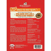 Stella & Chewy?s Raw Coated Biscuit Beef Dog Treats (9oz)