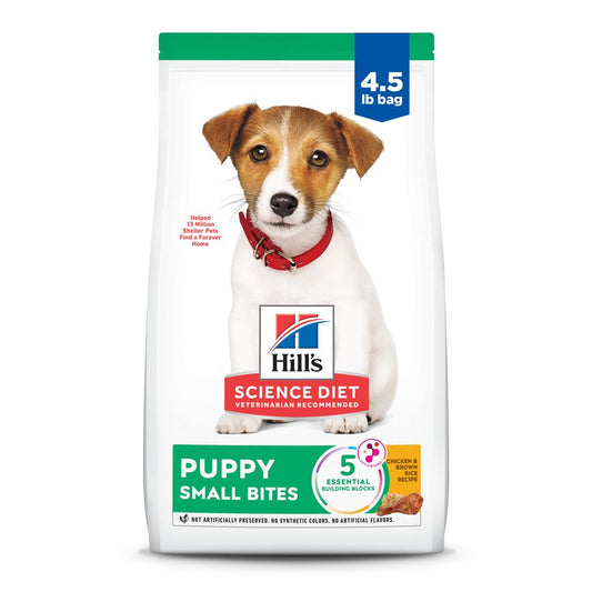 Hill's Science Diet Puppy Small Bites Chicken & Brown Rice Recipe Dry Dog Food