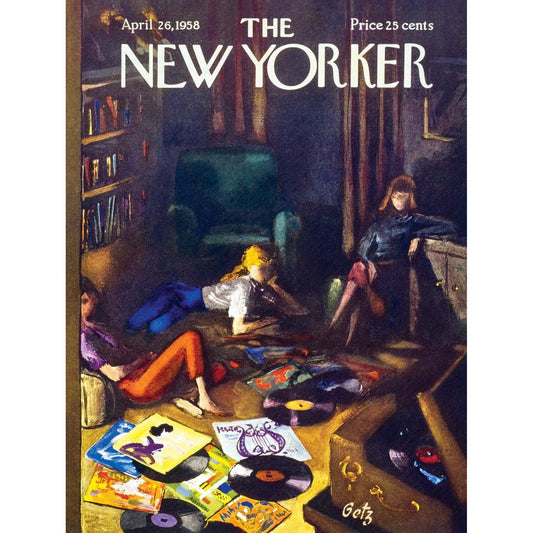 Record Lounge 500 Piece Jigsaw Puzzle NYPC