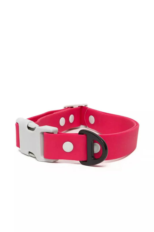 Red Mountain Syrah Waterproof Dog Collar - Dog Collar - Aria the Fox - Fuchsia / Gray - 11 - 13 - CO24RS01
