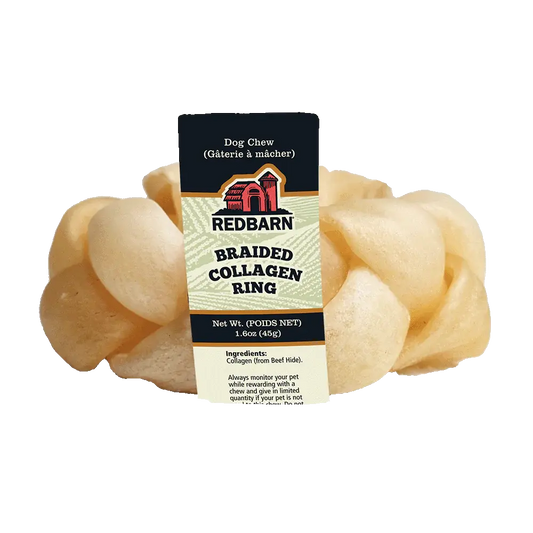 Red Barn Braided Collagen Ring