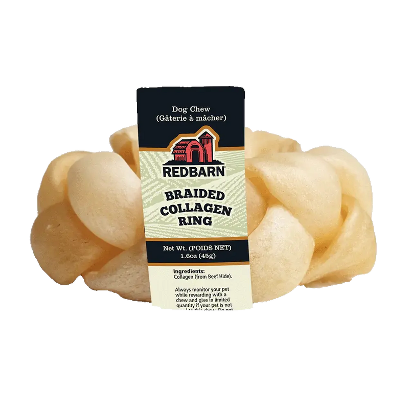 Red Barn Braided Collagen Ring