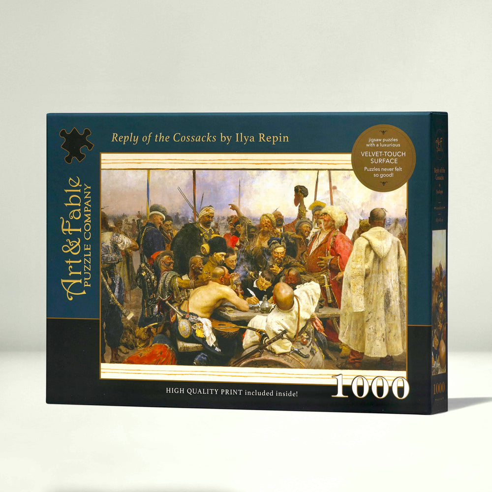 Reply of the Cossacks 1000 Piece Premium Jigsaw Puzzle Art & Fable