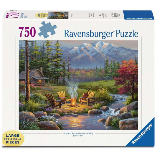Riverside Livingroom 750 Piece Jigsaw Puzzle Ravensburger