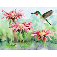 Ruby-throated Hummingbird 1000 Piece Jigsaw Puzzle NYPC