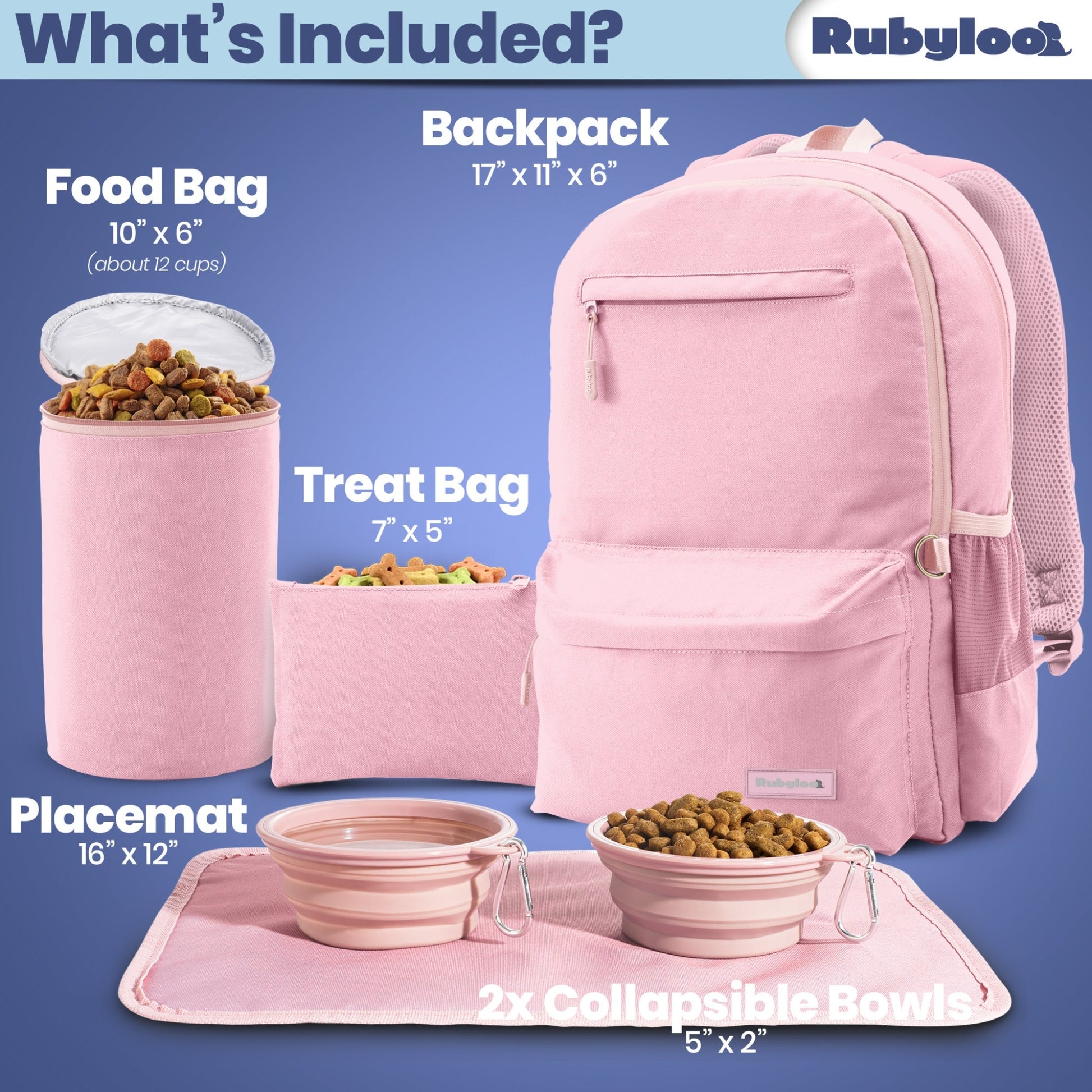 Dog Supplies Backpack 🐾 - Purrfect Pet Kingdom