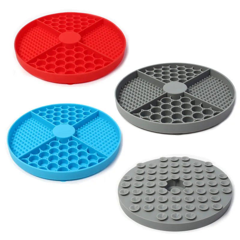 Pet Supplies Silicone Licking Mat Cat Slow Feeder With