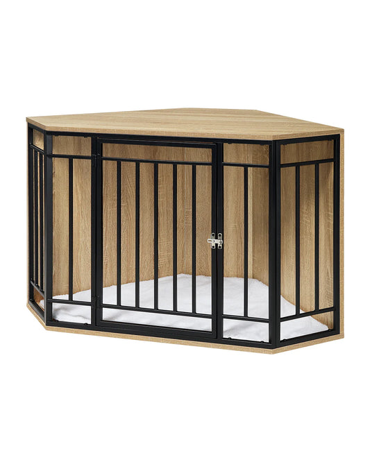 Stylish Corner Dog Crate