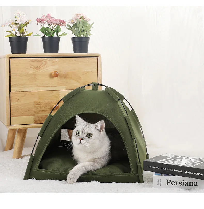 Adorable Pet Tent Bed - Purrfect Pet Kingdom