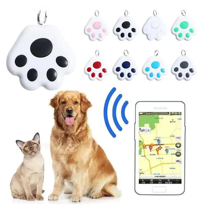 Pet Smart GPS Tracker Mini Anti-Lost Waterproof Bluetooth
