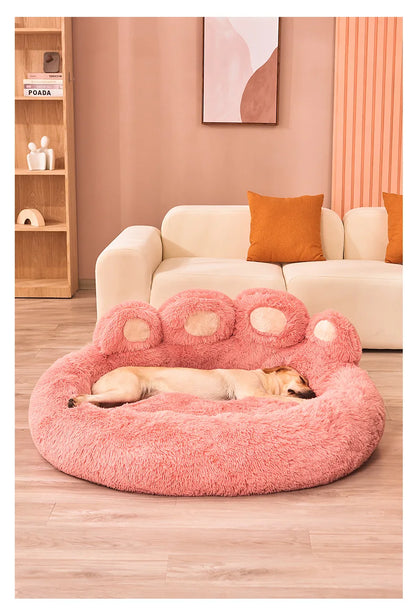 Luxury Fluffy Pet Bed - Cloud-Like Comfort Basket
