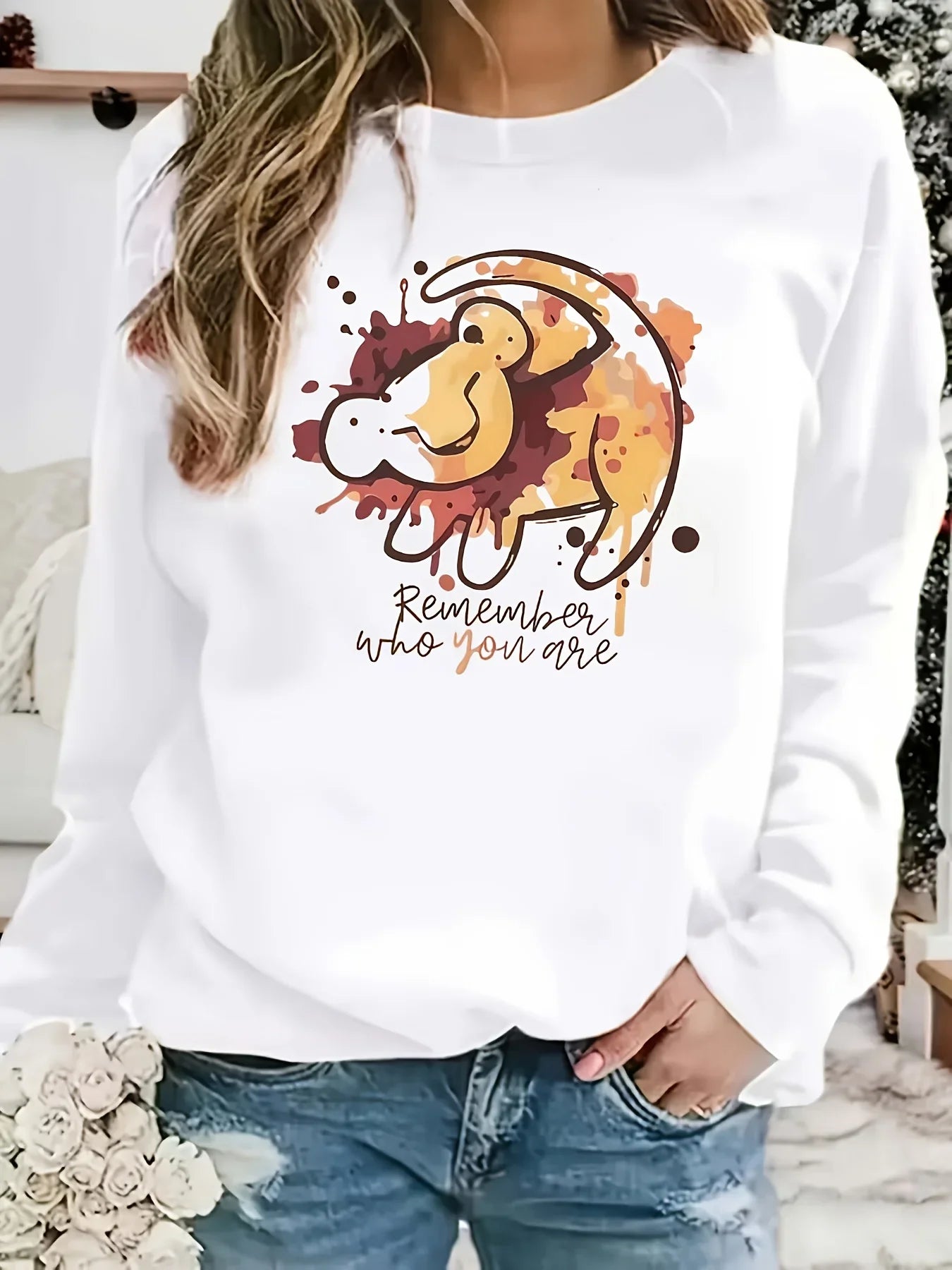 Adorable Cat Graphic Autumn Winter Sweatshirt - Unisex Cotton Fashion Trend - Tail chasers - 2 - L - 1005009786284598 - 2 - L