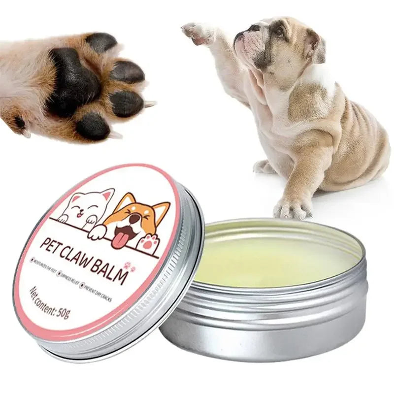 🐾 Pet Paw Balm 50g - Healing Protective Cream for Rough Paws & Dry Noses - Purrfect Pet Kingdom