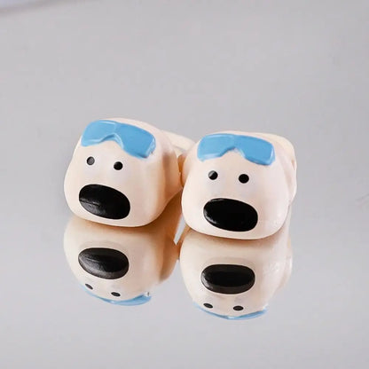 Mini Puppy Doll Silicone Slippers