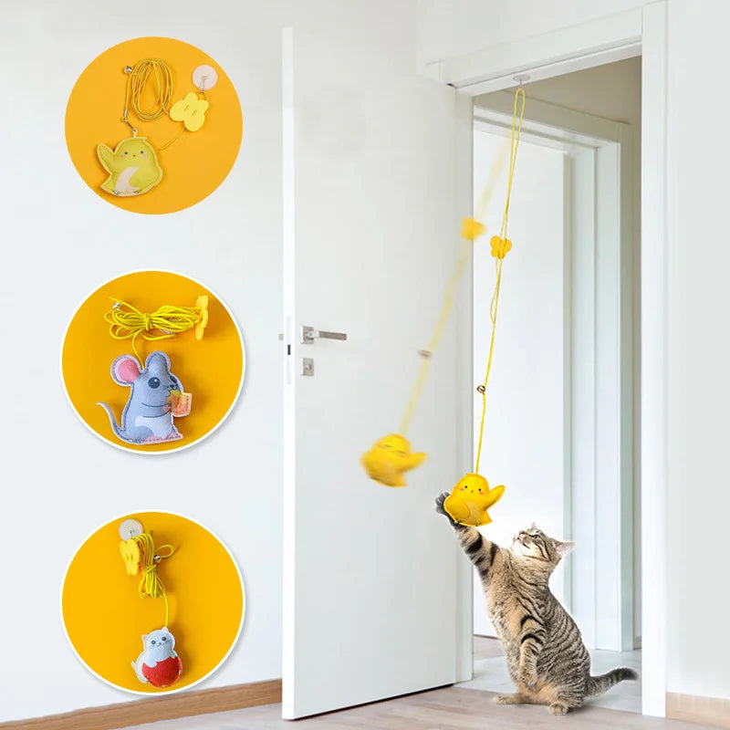 Interactive Hanging Cat Toy - Purrfect Pet Kingdom