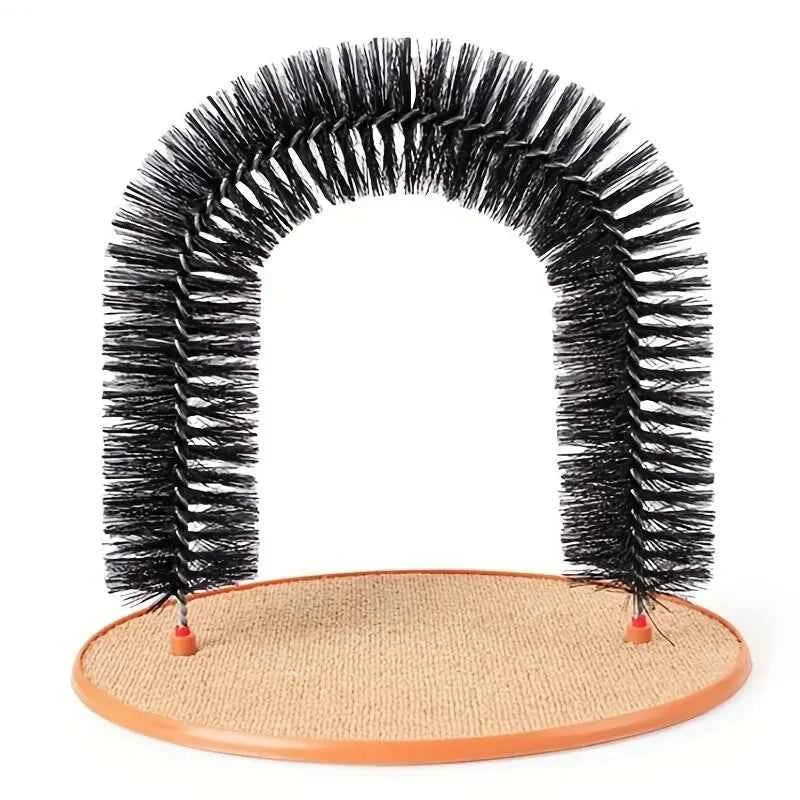 Cat Arch Self Groomer with Sisal Scratching Base for Kittens