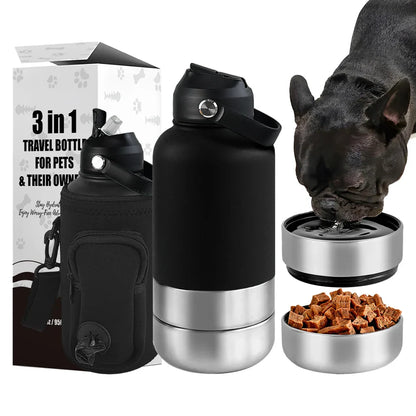 3-in-1 Travel Water Bottle - Never Worry About Hydration Again