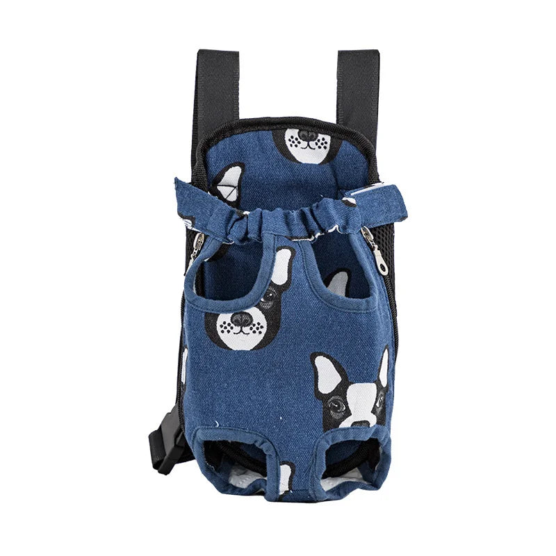 Adjustable Pet Backpack Carrier for Cats & Small Dogs - WTN Essentials