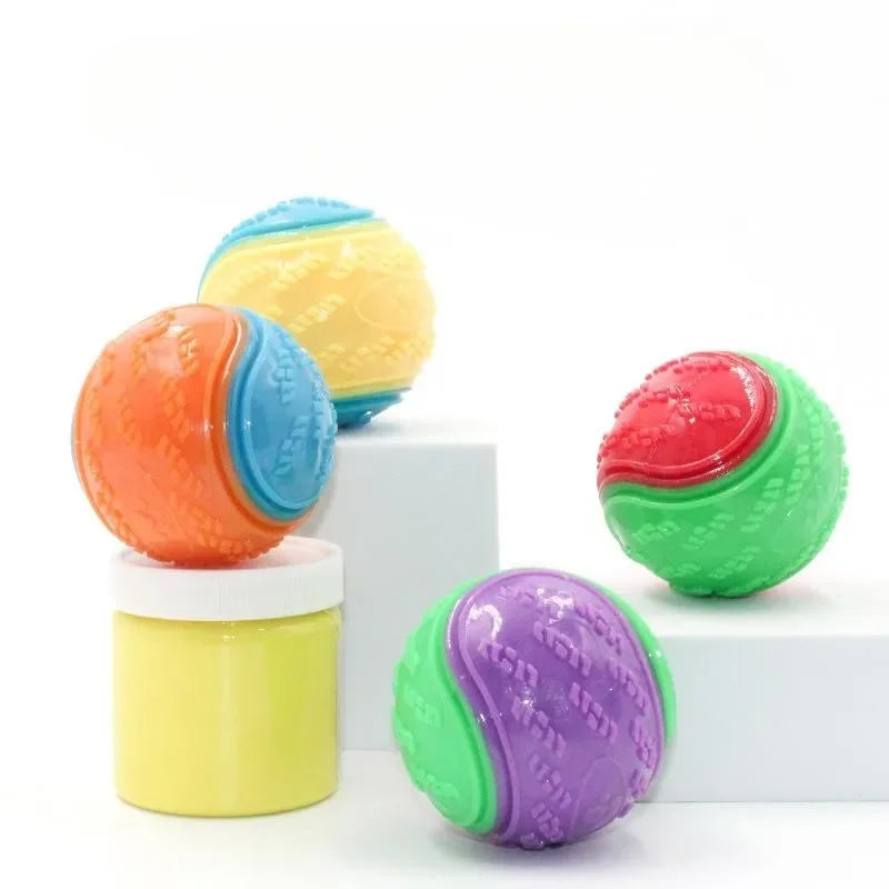 6Pcs Squeaky Dog Balls – Interactive Chew Toys for Dogs - WTN Essentials