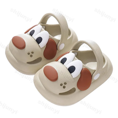 🏖️ 3D Dog Clogs Beach Sandals - Ultimate EVA Summer Paradise for Kids