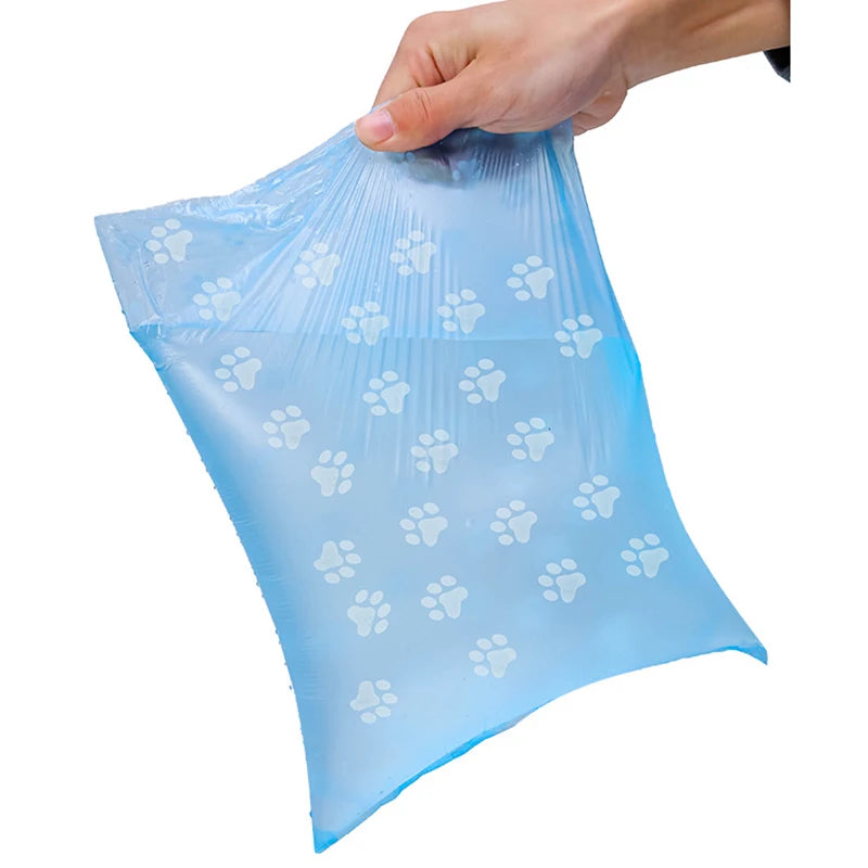 15Bags/Roll Dog Poop Bag Outdoor Cleaning Poop Bag Outdoor Clean Pets Supplies for Dog Refill Garbage Bag Pet Supplies - Purrfect Pet Kingdom