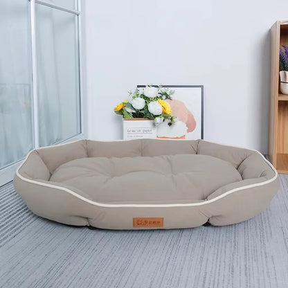 Large Pet Sofa Bed - Warm Sleeping House Cushion for Dogs
