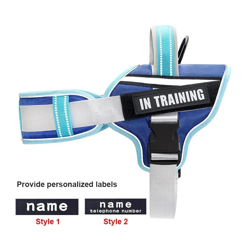 Adjustable Reflective Dog Harness - Purrfect Pet Kingdom