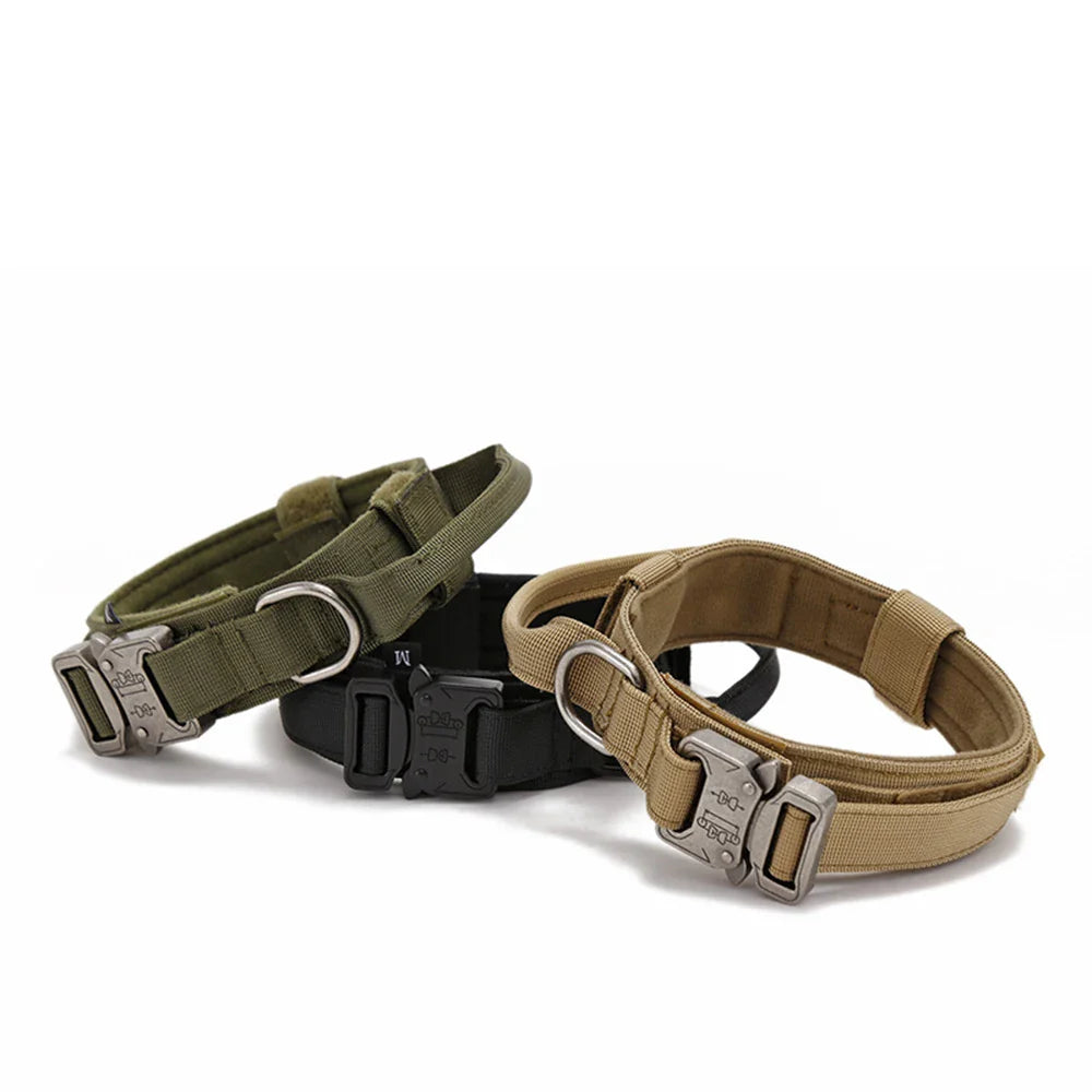 Durable Nylon Dog Collar & Reflective Leash Set – Tactical Training - WTN Essentials