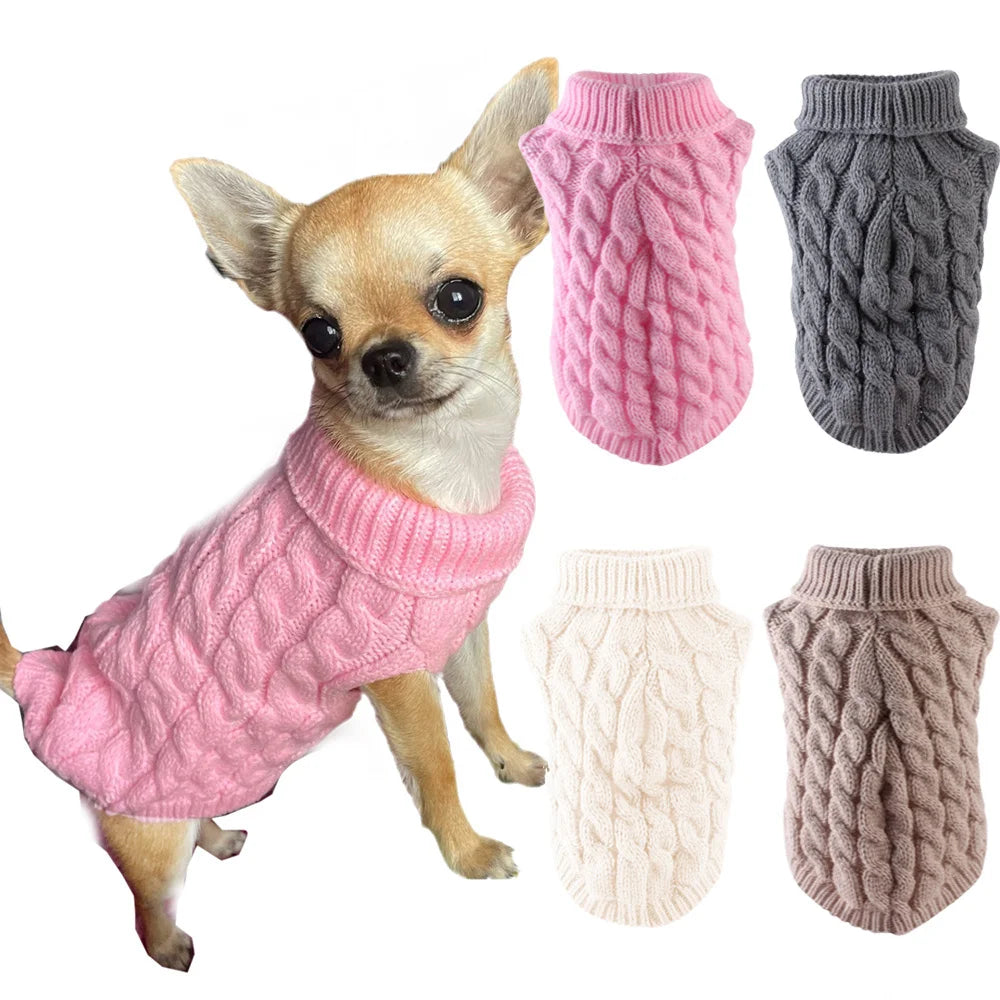 Warm Winter Dog Sweater - Purrfect Pet Kingdom