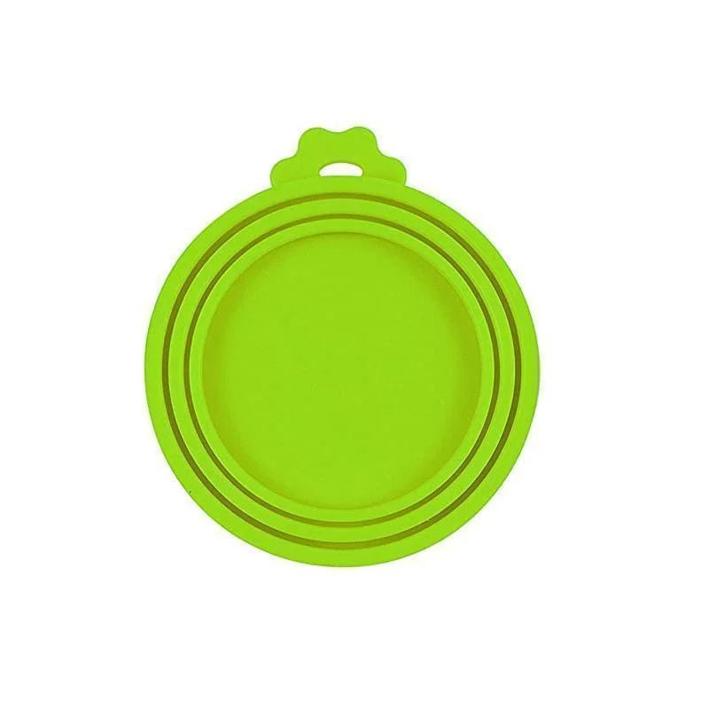 Dog Cat 3-in-1 Silicone Food Can Cover