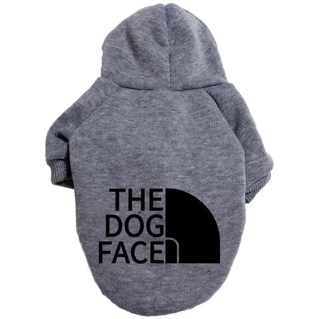 Pet Dog Hoodies The Dog Face - pet wear - THRIXINE