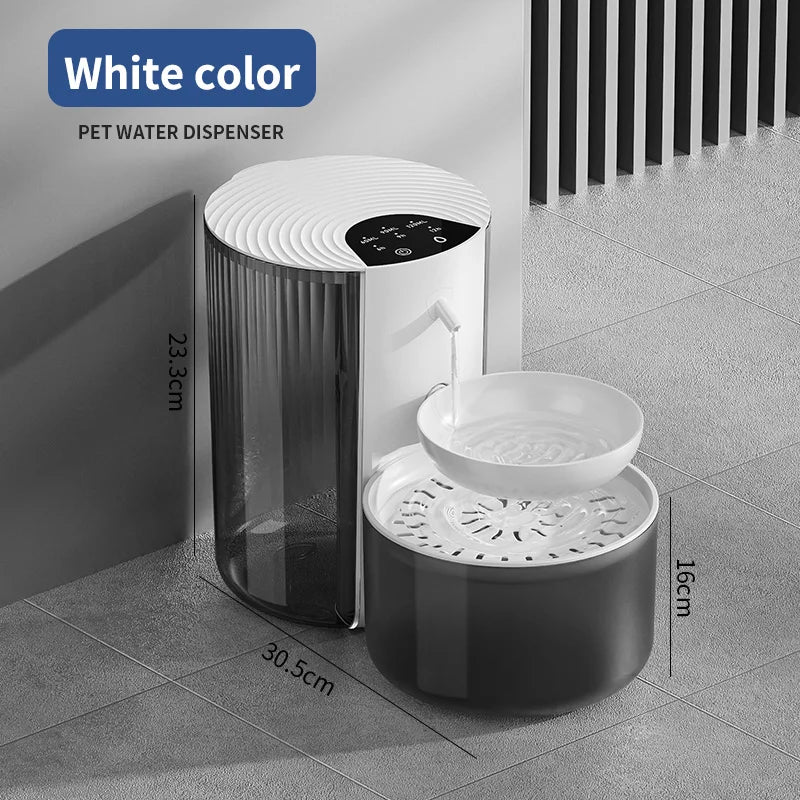 Cat Bed 3L Wireless Automatic Water Fountain Rechargeable - gallery product image for cat bed