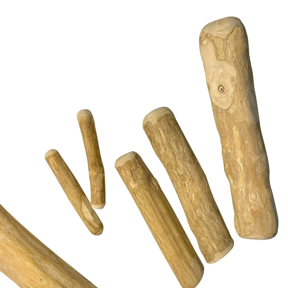 Coffee Wooden Dog Chew Stick – Tooth Pressure Relief Toy - WTN Essentials