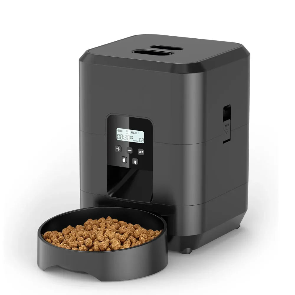Smart Automatic Pet Feeder — Timed WiFi Cat & Dog Slow Food Dispenser
