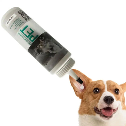 Pet Ear Cleaning Powder Dog Cat Ear Care Hair Removal 👂